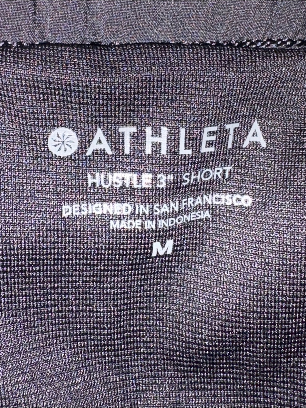 Athleta Mesh Racer Run Short. - Picture 4 of 5